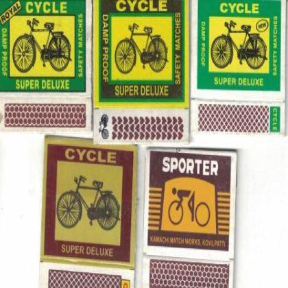 CYCLE THEME MATCHBOX SET MB2222