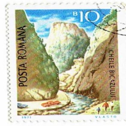 ROMANIA CHEILE BICAZULUI  STAMP WS8