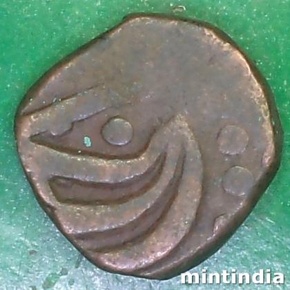 1850 To 1898 SAILANA PRINCELY STATE KING DULHE SINGHJ 1 PAISA COIN EF200
