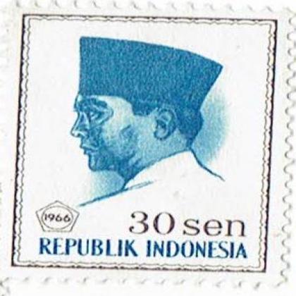 INDONESIA 30SEN SCOTT COMMEMORATIVE STAMP WS8